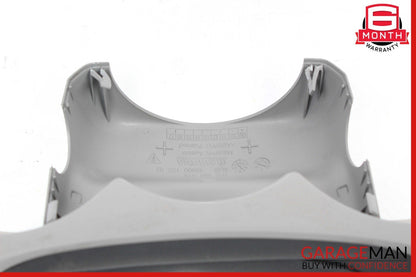 11-18 Porsche Cayenne S 958 Steering Column Dash Trim Cover Panel Gray OEM