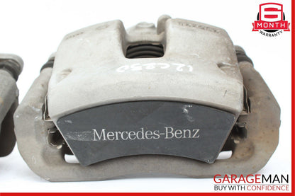 08-15 Mercedes W204 C250 Front Right & Left Brake Caliper Calipers Set OEM