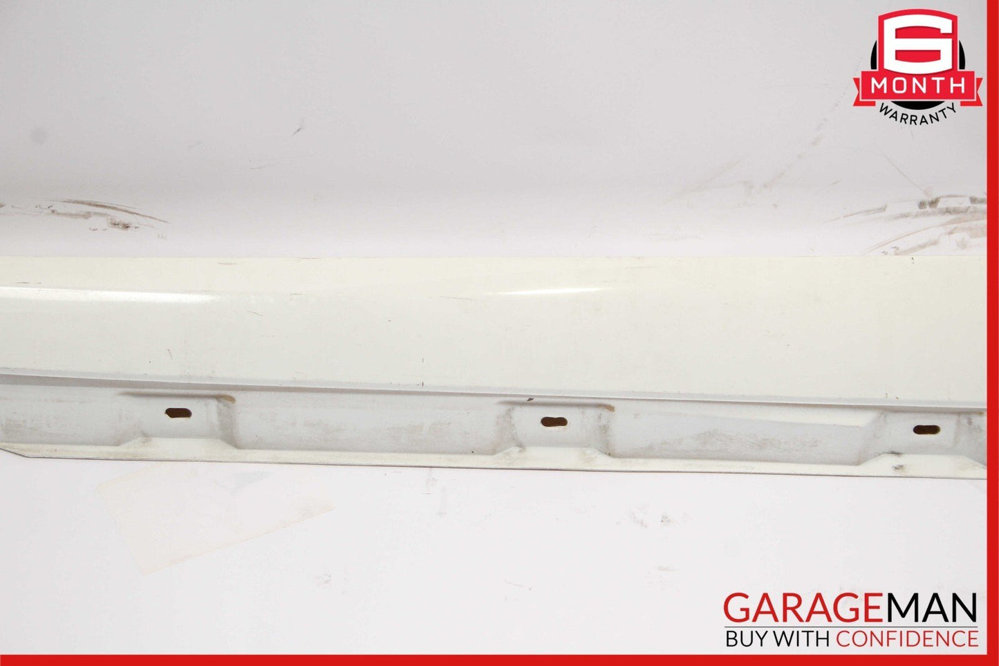 06-13 Mercedes W251 R350 R500 Left Driver Side Rocker Skirt Molding Panel White