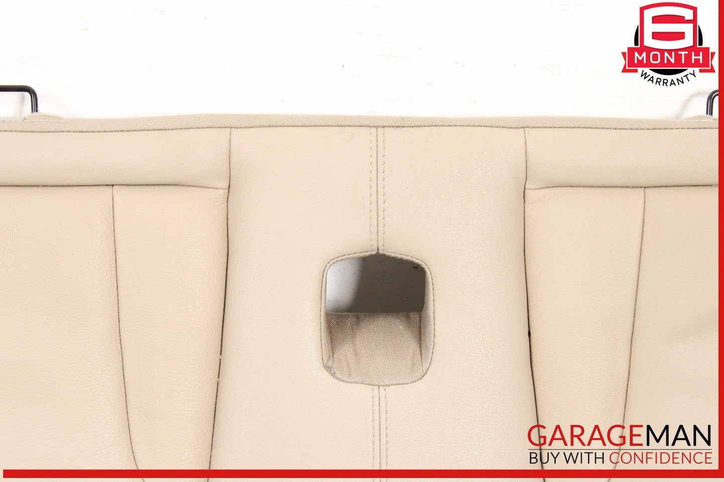 07-15 Audi Q7 Rear 3rd Row Lower Seat Bench Cushion Cover OEM
