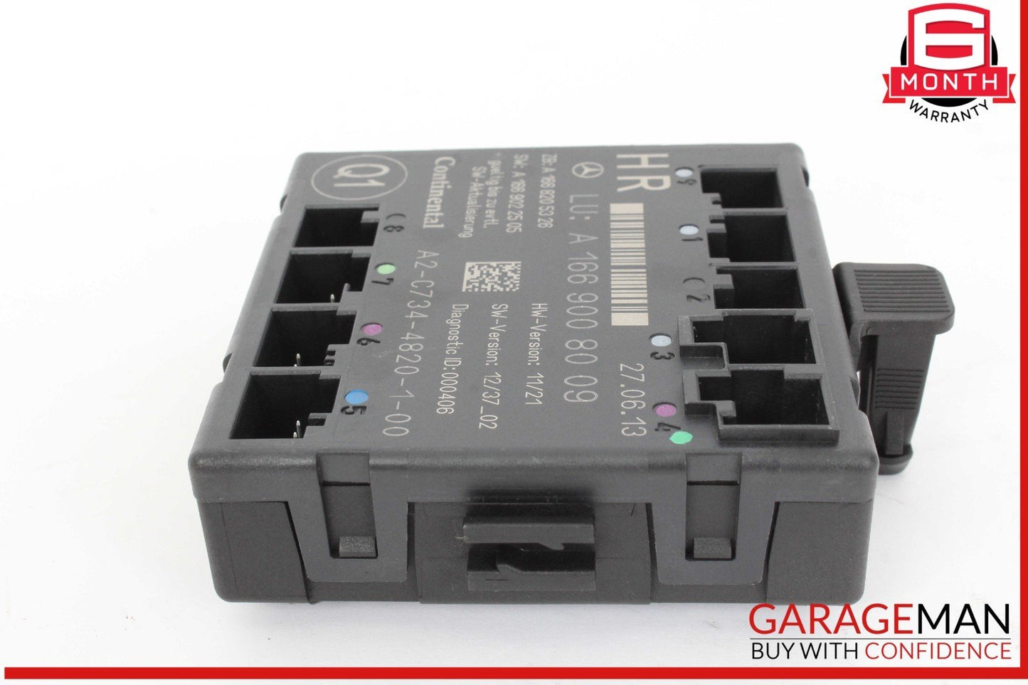 12-19 Mercedes X166 GL450 4MATIC GLE350 Rear Right Side Door Control Module Unit