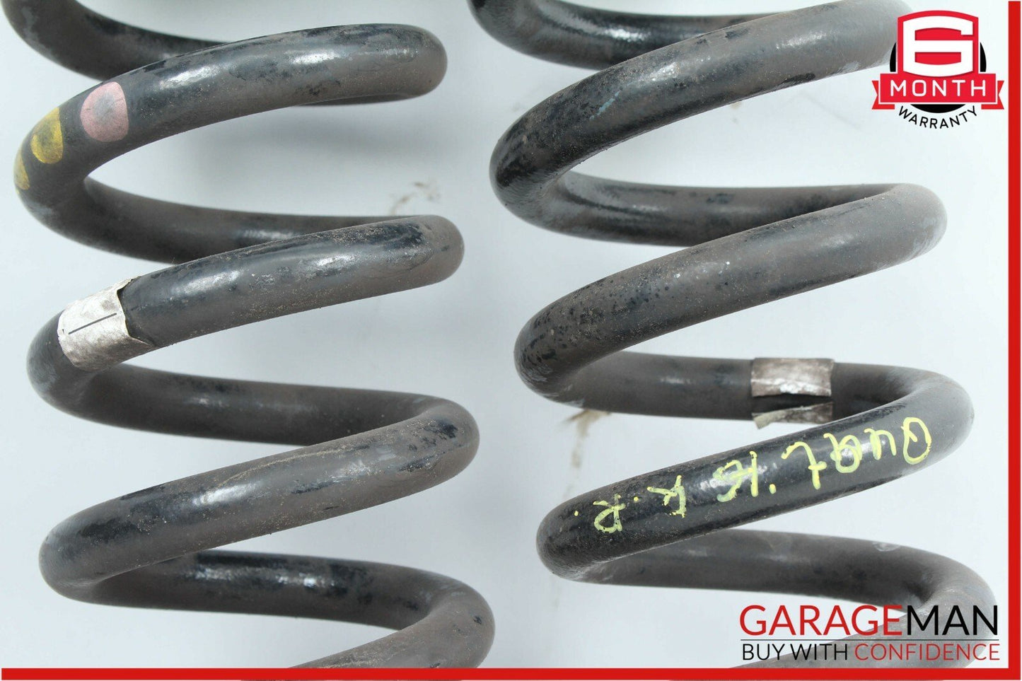 14-18 Maserati Quattroporte S Rear Right & Left Suspension Coil Spring Absorber