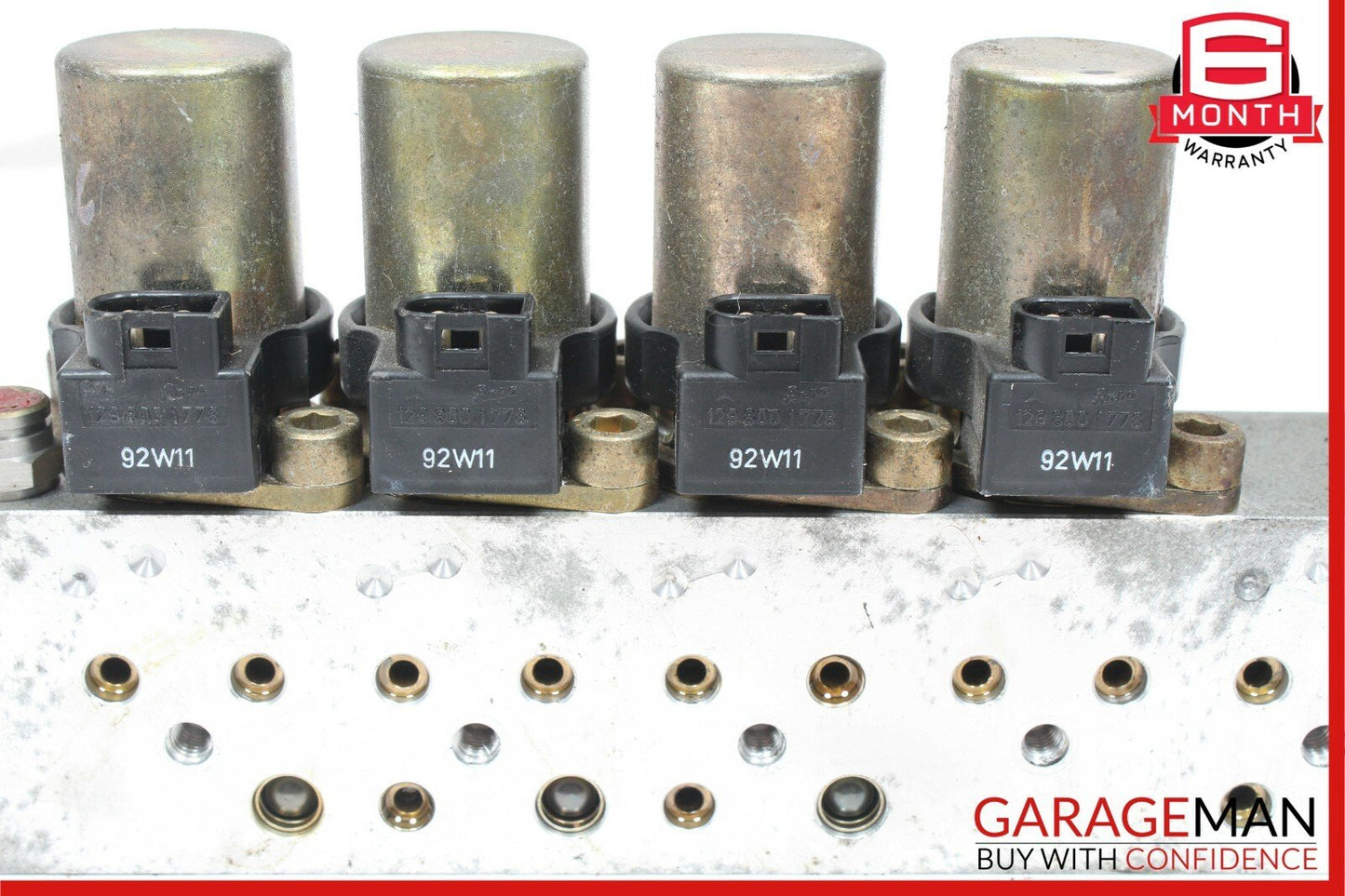 90-02 Mercedes R129 SL600 300SL Left Side Top Hydraulic Valve Block Solenoid OEM