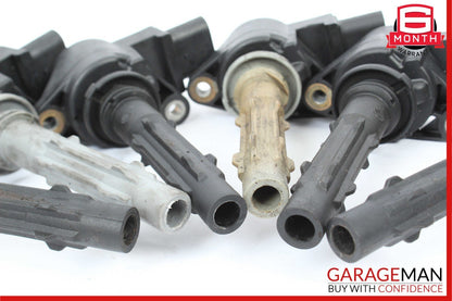 05-13 Mercedes X204 GLK350 E350 C300 M272 Ignition Coil Spark Plug Set of 6 Pc