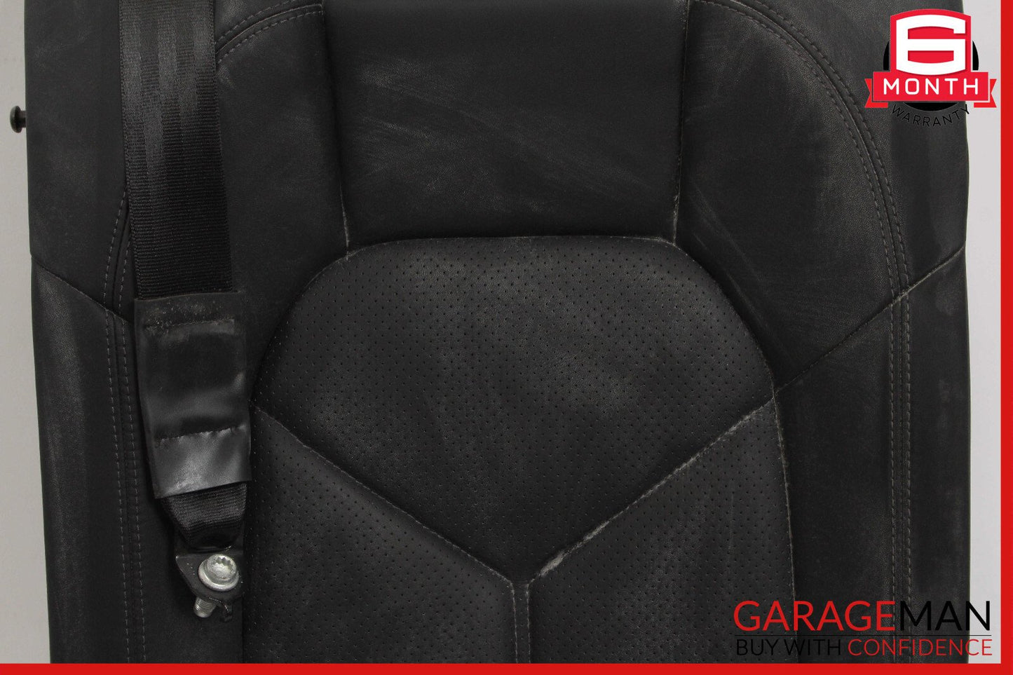 15-18 Porsche Macan S Rear Left Top Upper Seat Cushion Black OEM