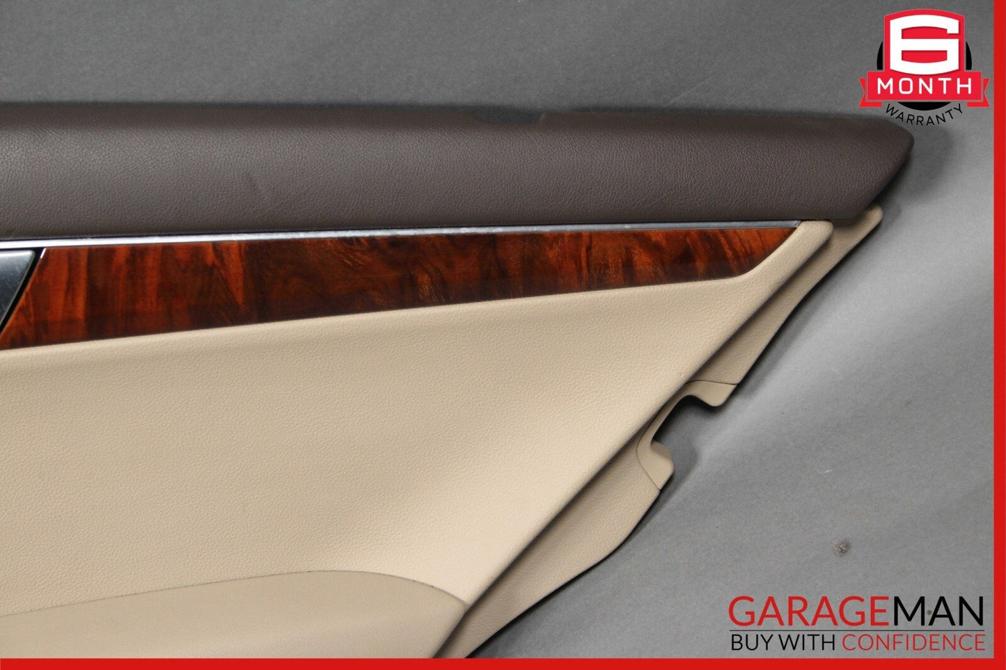 08-14 Mercedes W204 C250 C350 Rear Right Side Interior Door Panel Assembly Beige