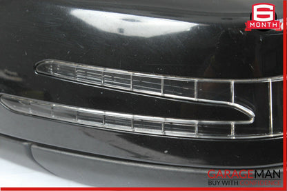 12-14 Mercedes W204 C250 C300 Front Left Side Mirror Door Rear View Glass Black