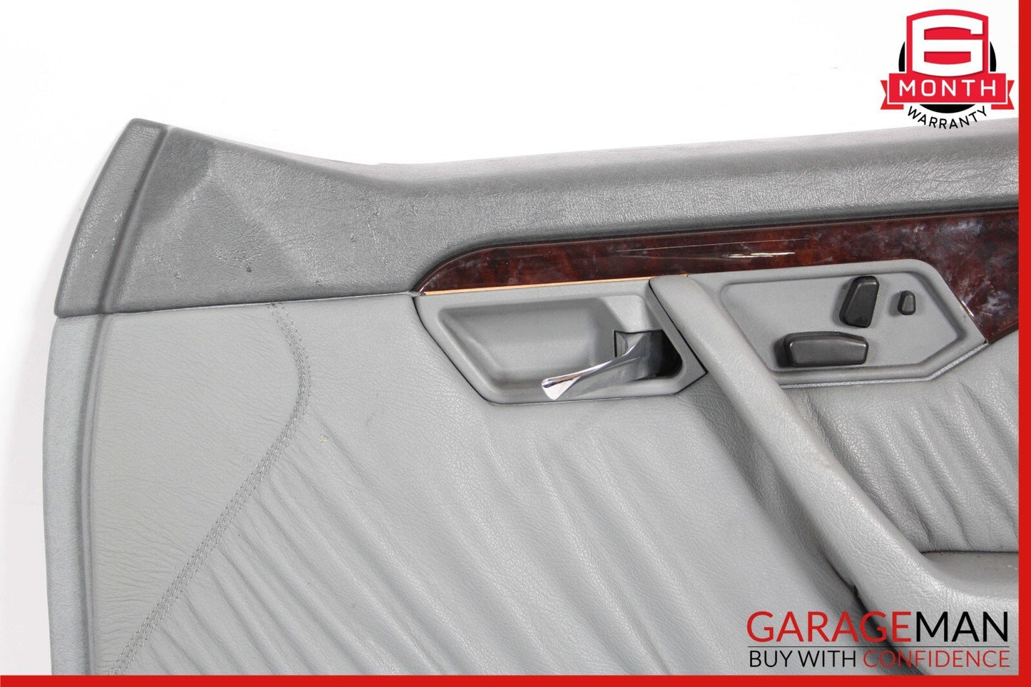96-97 Mercedes W202 C230 C280 Front Right Side Interior Door Panel Cover Grey