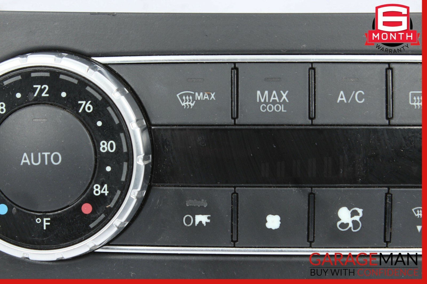 12-14 Mercedes W204 C250 AC A/C Climate Temperature Heater Switch Control Panel