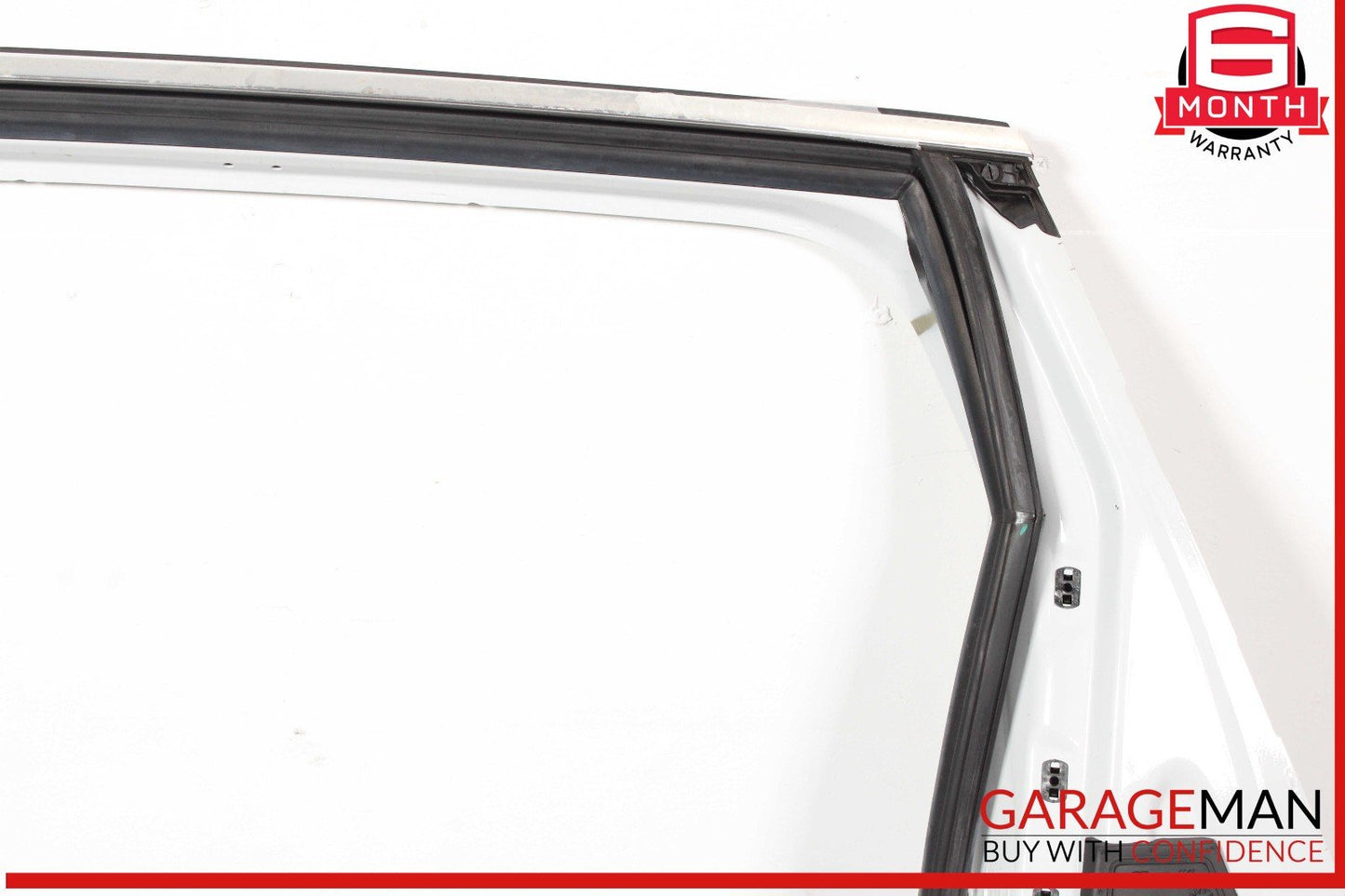 17-19 Audi Q7 Rear Left Driver Side Door Shell White OEM