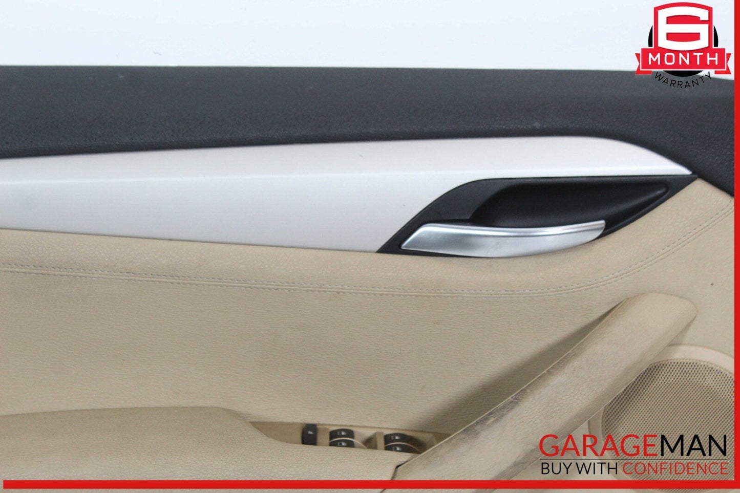 12-15 BMW X1 Front Left Driver Side Interior Door Trim Panel OEM