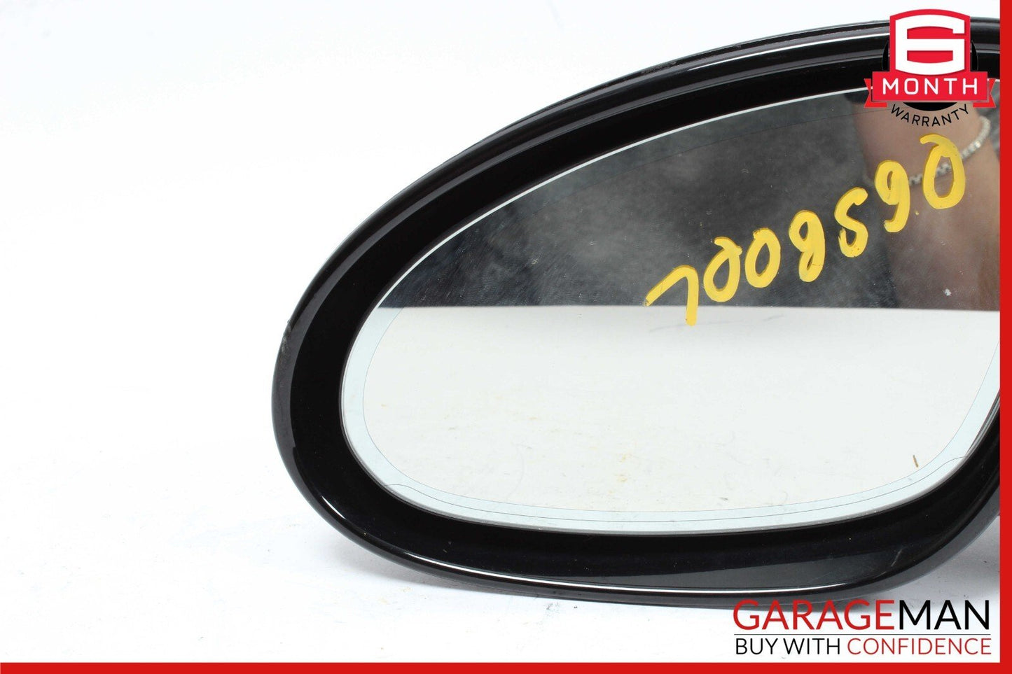 07-09 Mercedes W221 S550 S600 Front Left Side Mirror Door Rear View Black