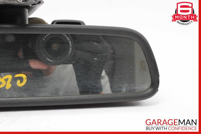 12-17 Mercedes W204 C250 C300 E350 Top Upper Interior Rear View Mirror Black OEM