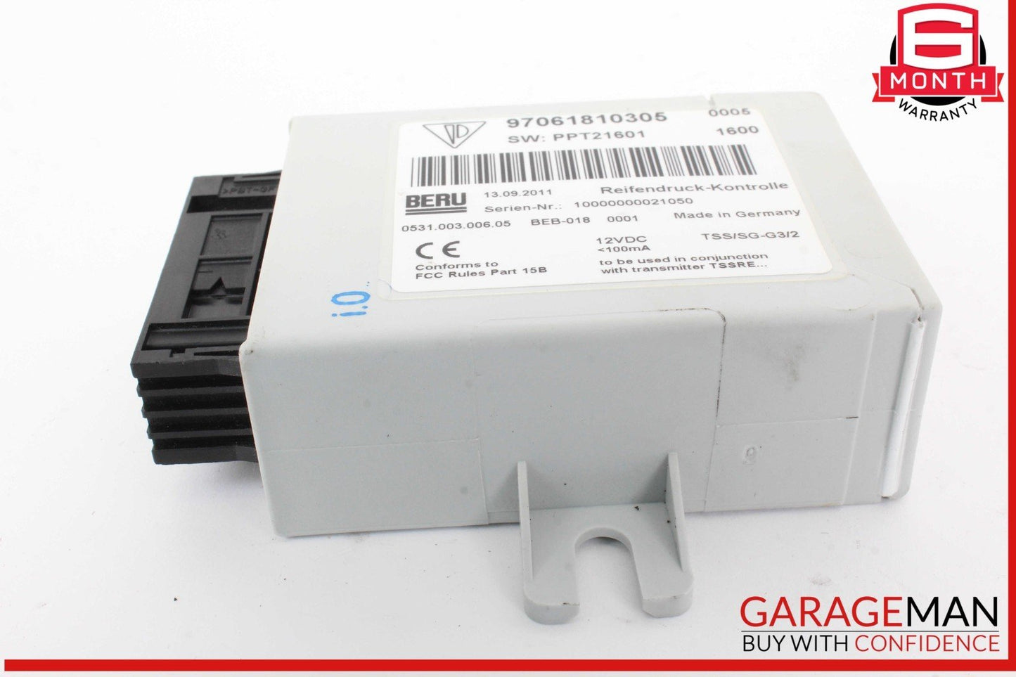 10-16 Porsche Panamera 970 Tire Pressure Monitor Control Module Unit OEM