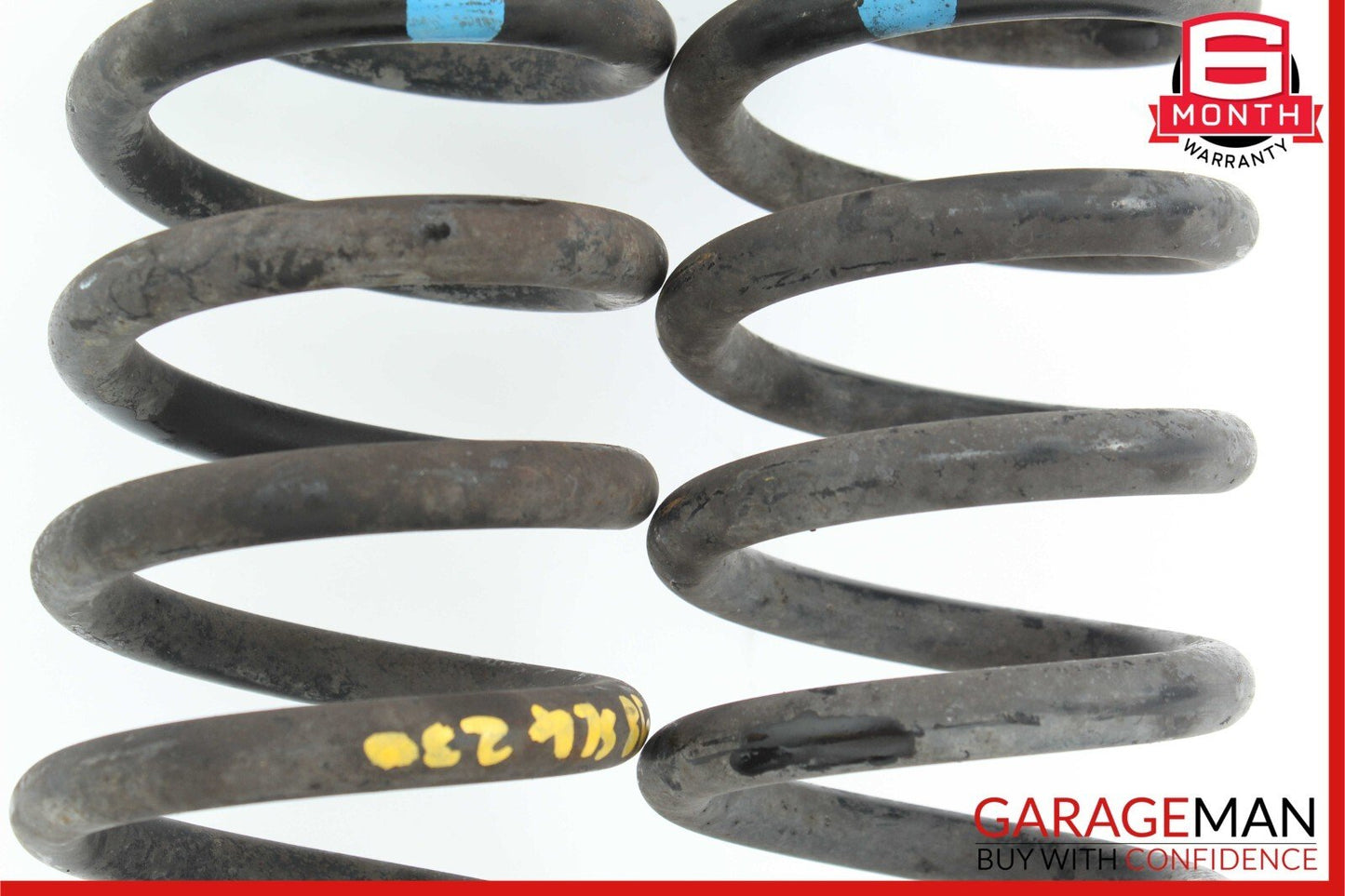 97-04 Mercedes R170 SLK230 Rear Right & Left Shock Absorber Coil Spring Set OEM
