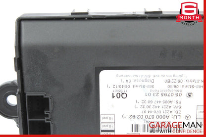 07-13 Mercedes W221 S600 S63 AMG Rear Right / Left Side Door Control Module Unit