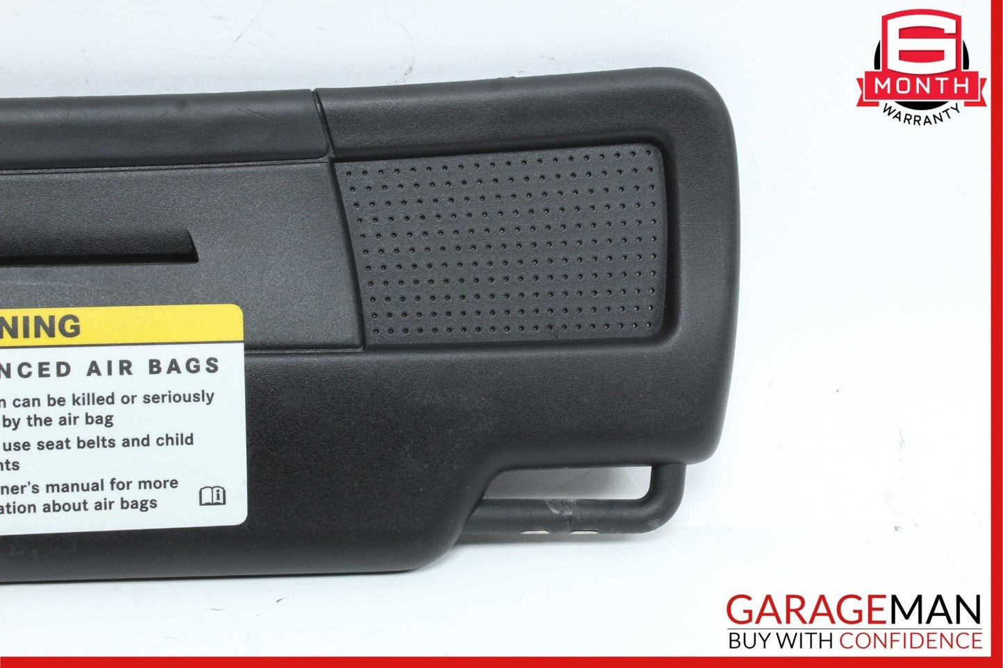 05-11 Mercedes R171 SLK300 Front Left Driver Sun Visor Sunvisor Shade Black OEM