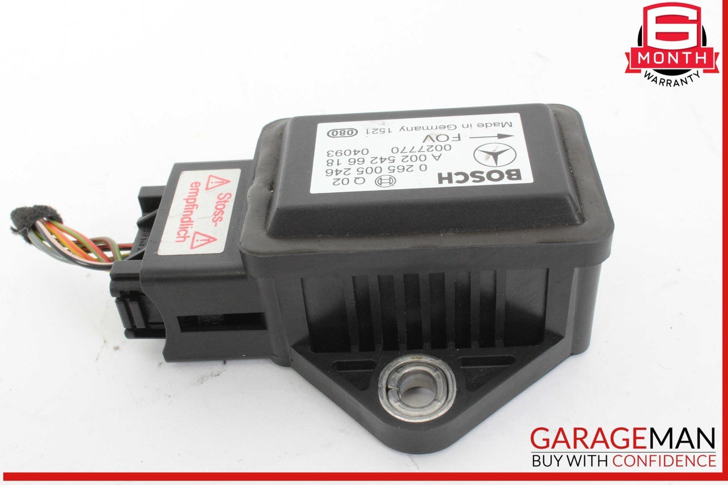 03-11 Mercedes R230 SL500 CLS350 Yaw Turn Rate Acceleration Sensor 0025426618