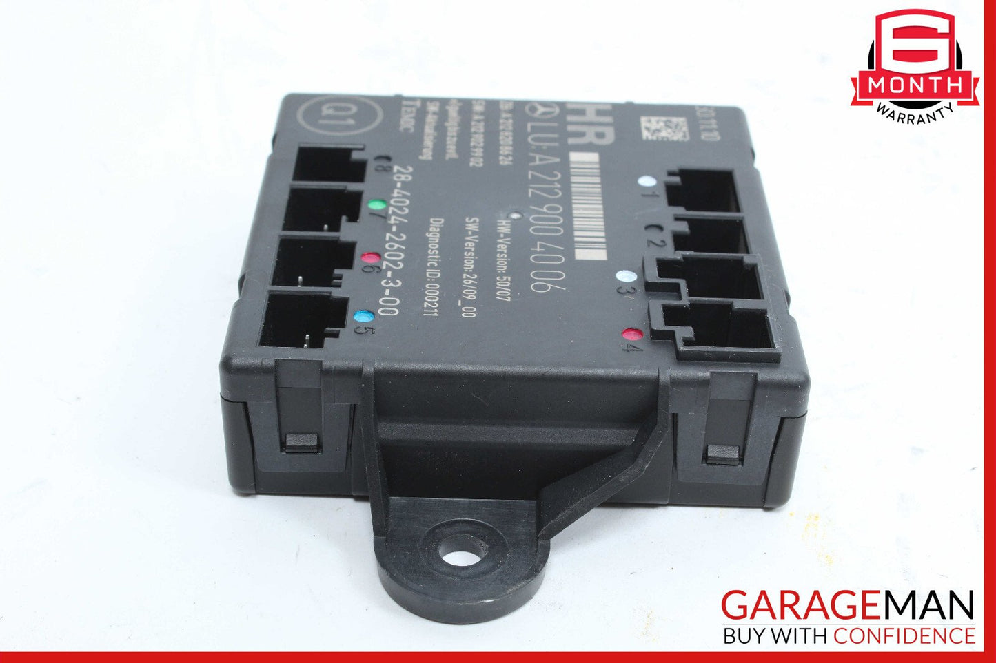 08-18 Mercedes W212 E350 C350 Rear Right Side Door Control Module 2129004006 OEM
