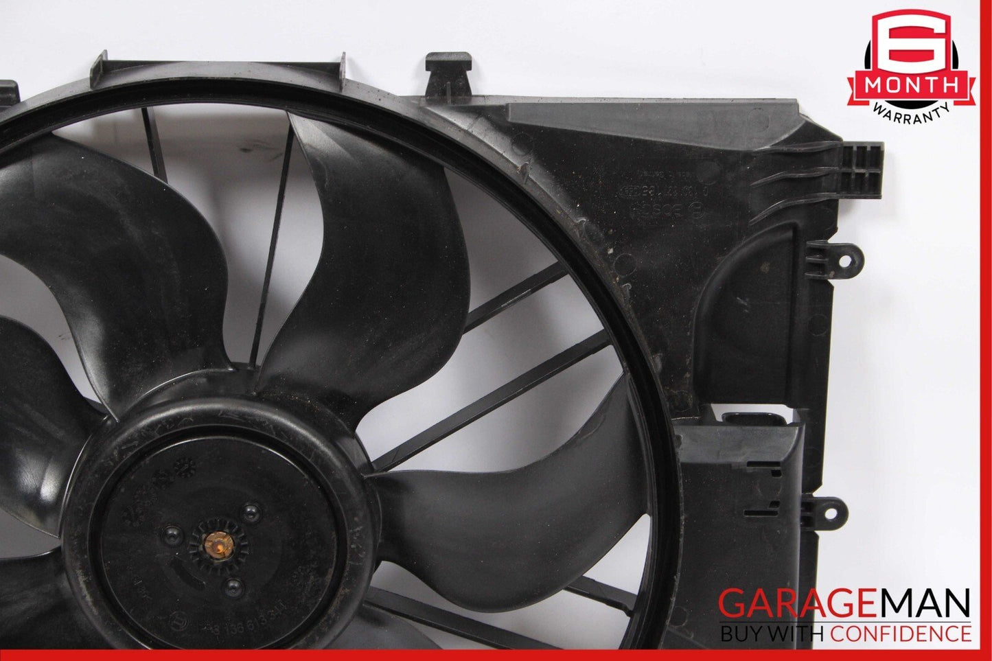 08-18 Mercedes W204 C250 E350 Engine Radiator Cooling Fan Motor Assembly OEM
