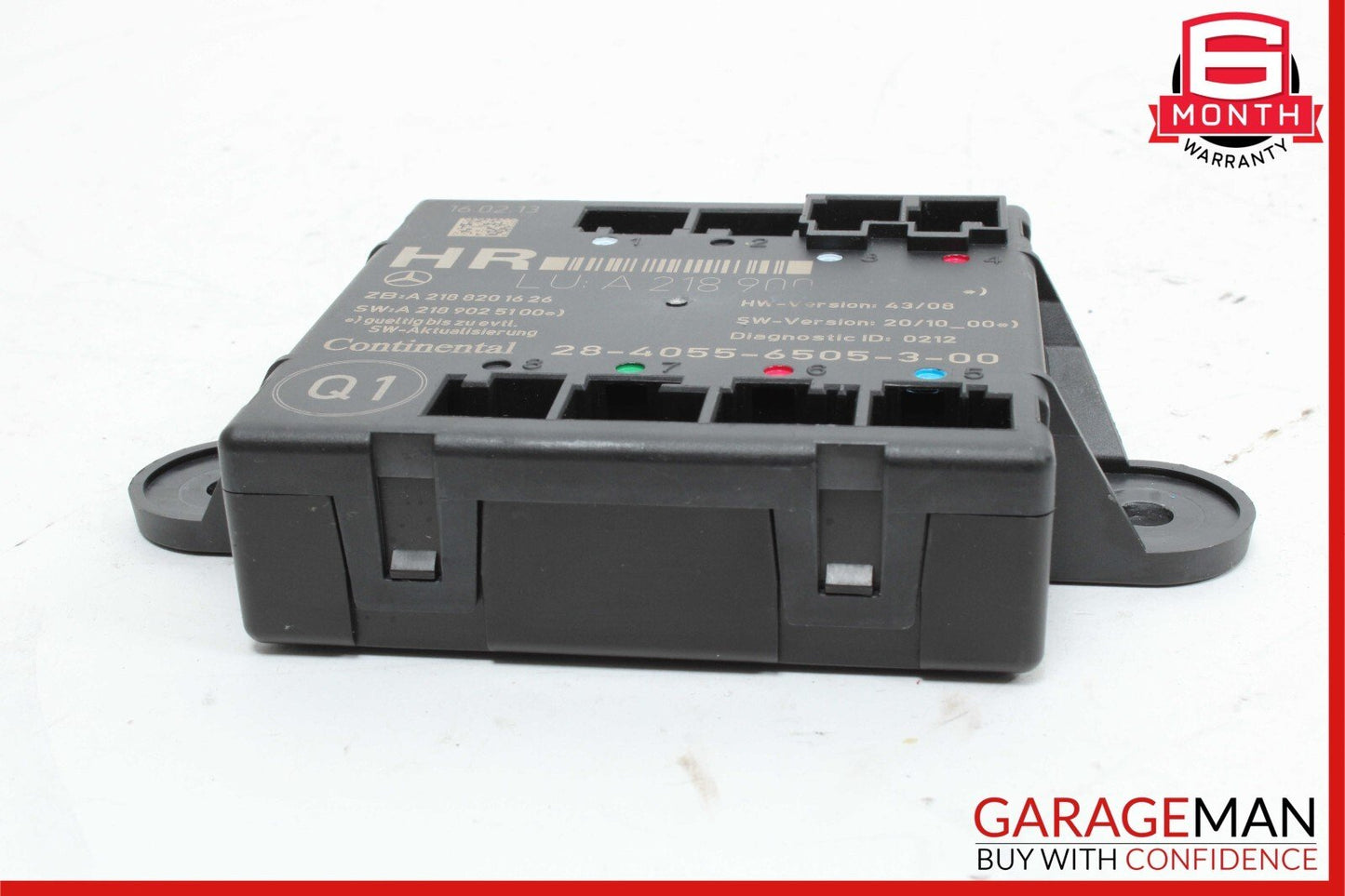 08-18 Mercedes W204 C250 C300 CLS550 Rear Left Side Door Controls Module Unit