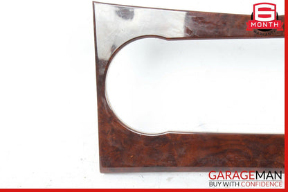 08-14 Mercedes W204 C300 AC A/C Climate Control Switch Trim Cover Bezel Wood