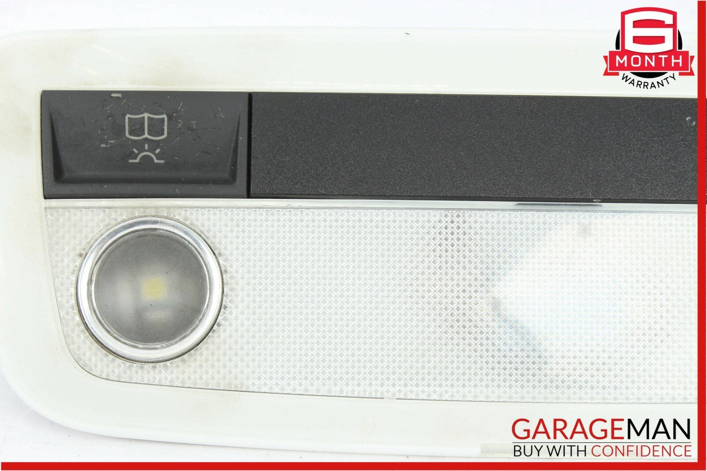 08-14 Mercedes W204 C300 Rear Overhead Dome Light Lamp Reading Map Black