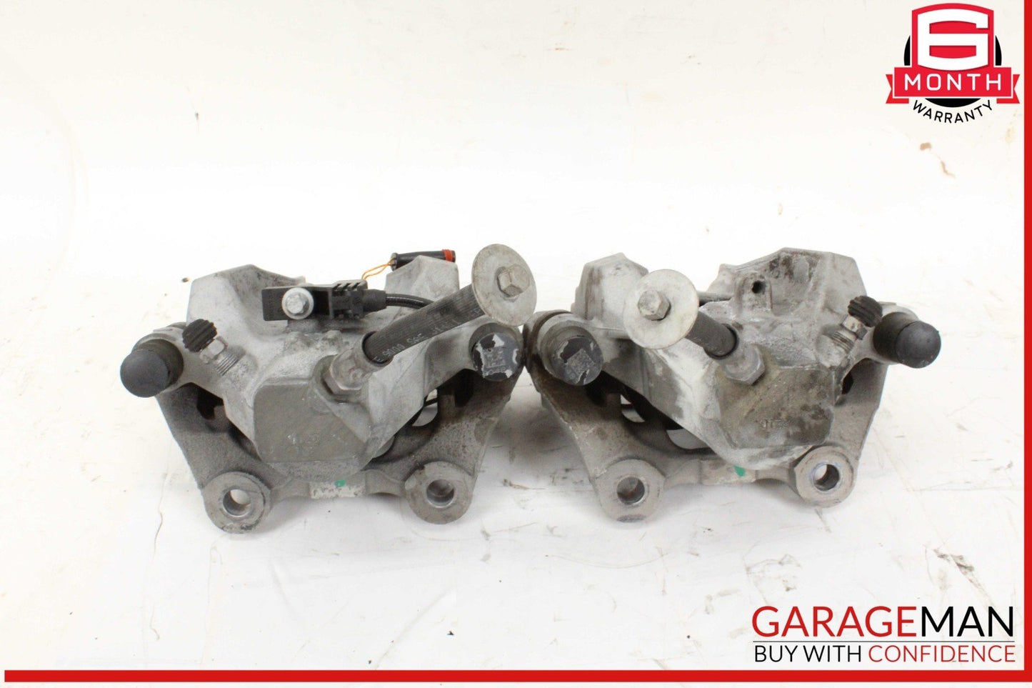 10-18 Mercedes W212 E350 Rear Left & Right Side Brake Caliper Calipers Set OEM