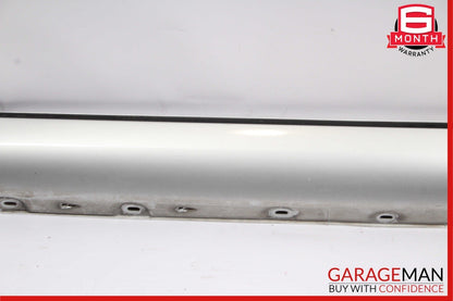 01-07 Mercedes W203 C230 C32 AMG Left Side Skirt Rocker Panel Molding Silver OEM