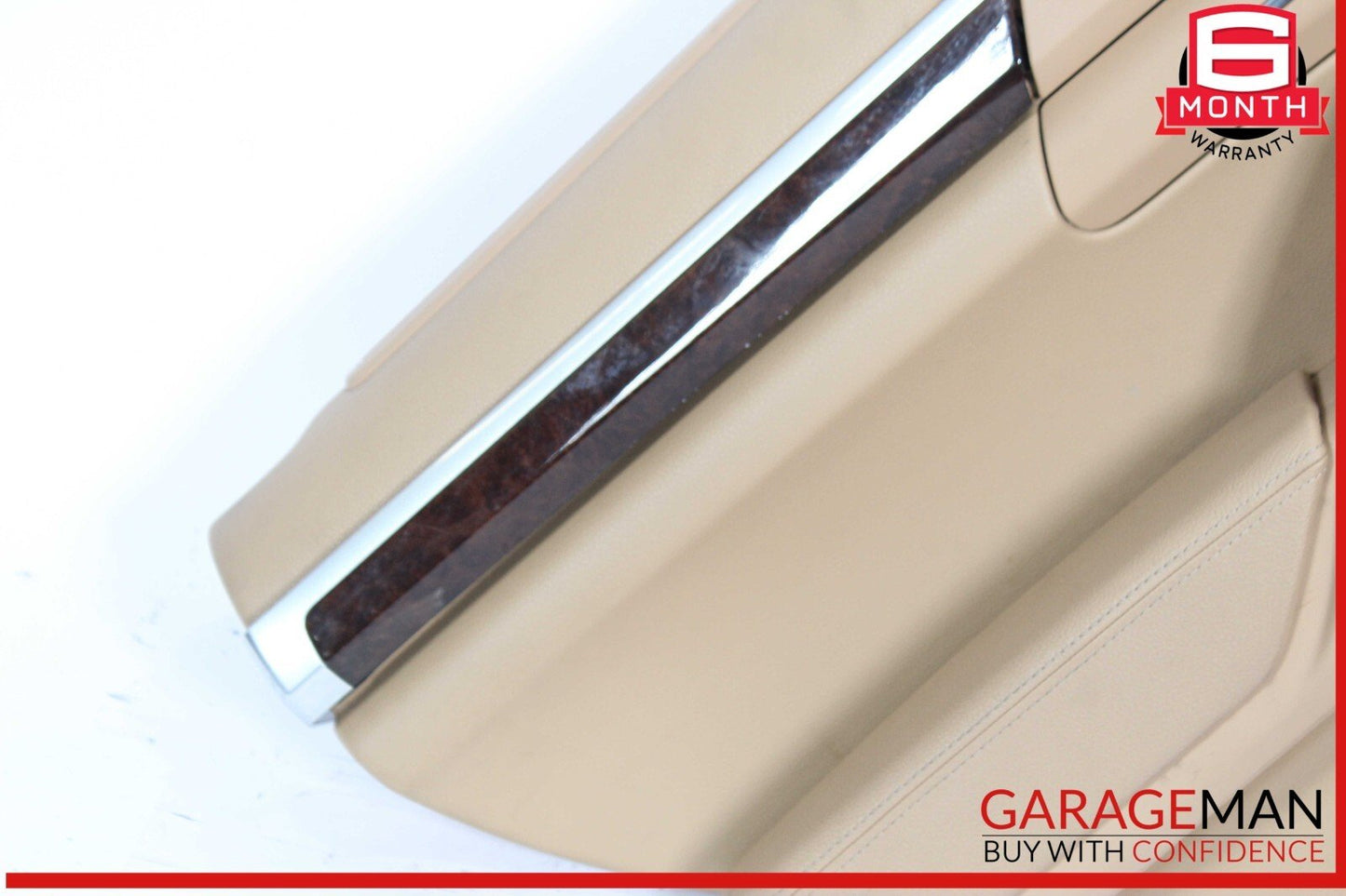 11-18 Porsche Cayenne 958 Rear Left Side Interior Door Panel Trim Assy OEM