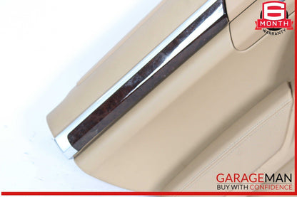 11-18 Porsche Cayenne 958 Rear Left Side Interior Door Panel Trim Assy OEM