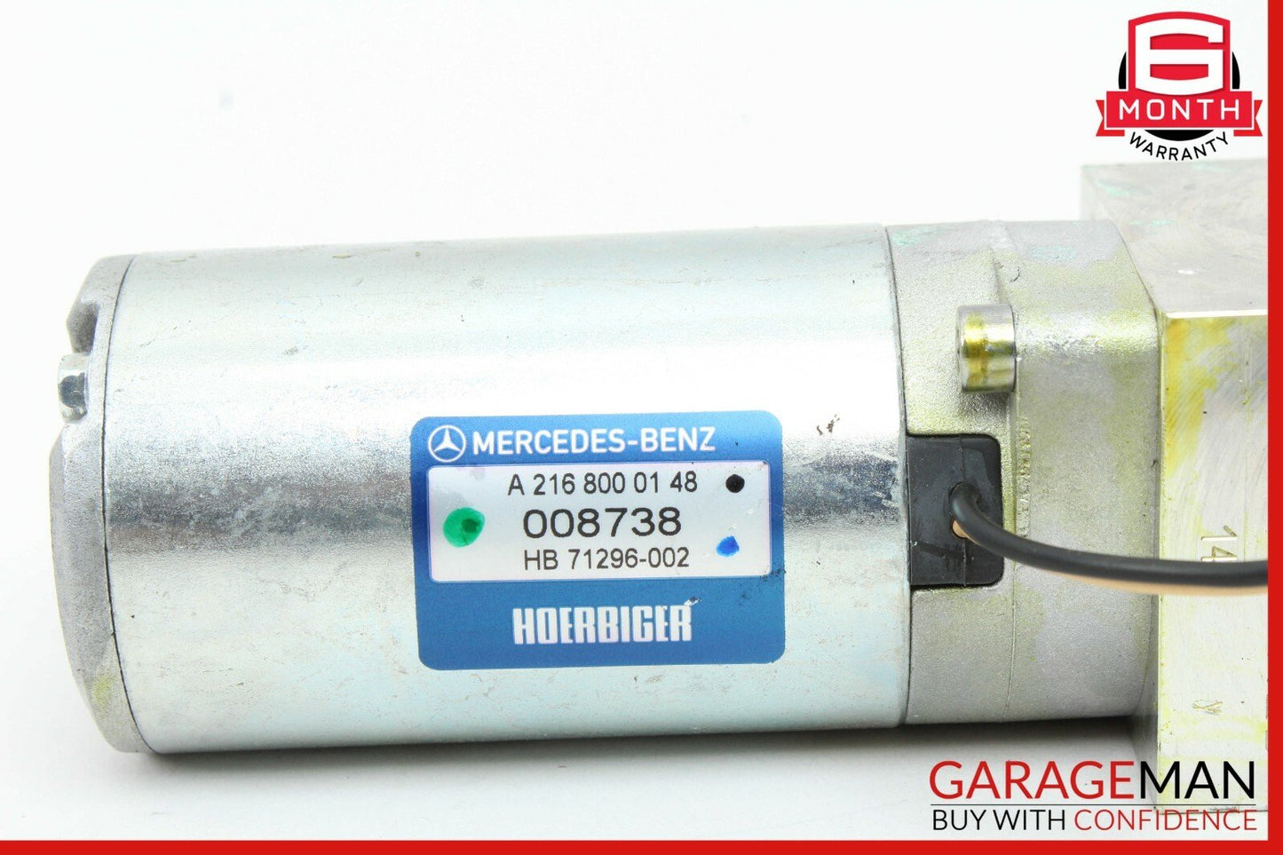 07-13 Mercedes W216 CL550 CL600 Trunk Lid Lift Hydraulic Pump Motor Cylinder OEM