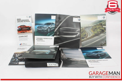 18 BMW 530E Owner's Owners Operating Manual OEM
