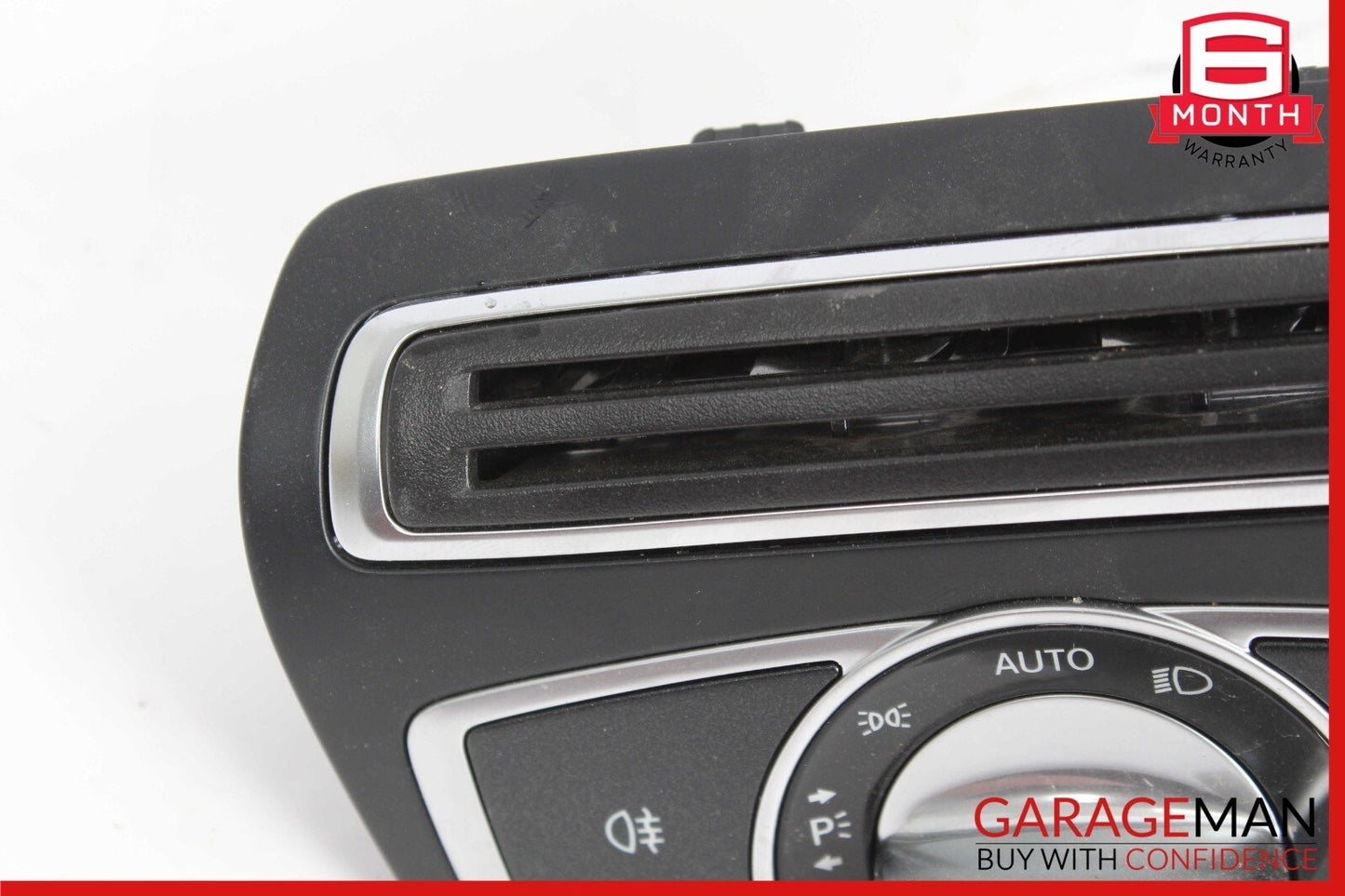 15-20 Mercedes W205 C300 Head Light Headlight Control Switch Trim Assy Black