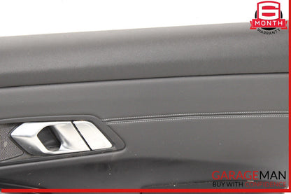 19-24 BMW M340i 330i G20 Rear Right Passenger Side Door Cover Panel Black OEM