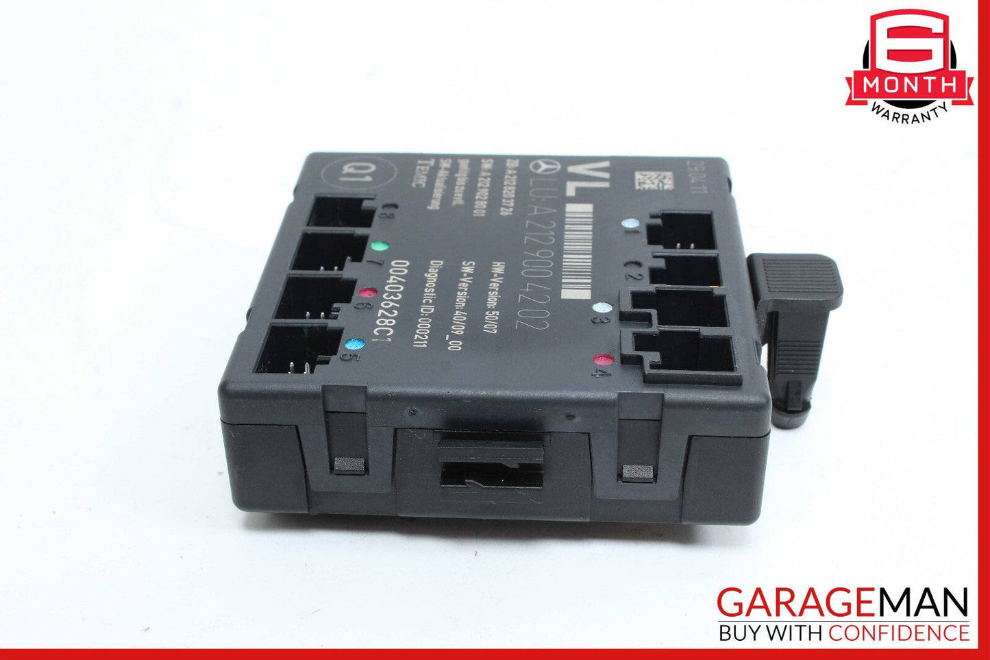 08-18 Mercedes W212 E350 C300 SLK350 Front Left Side Door Control Module OEM