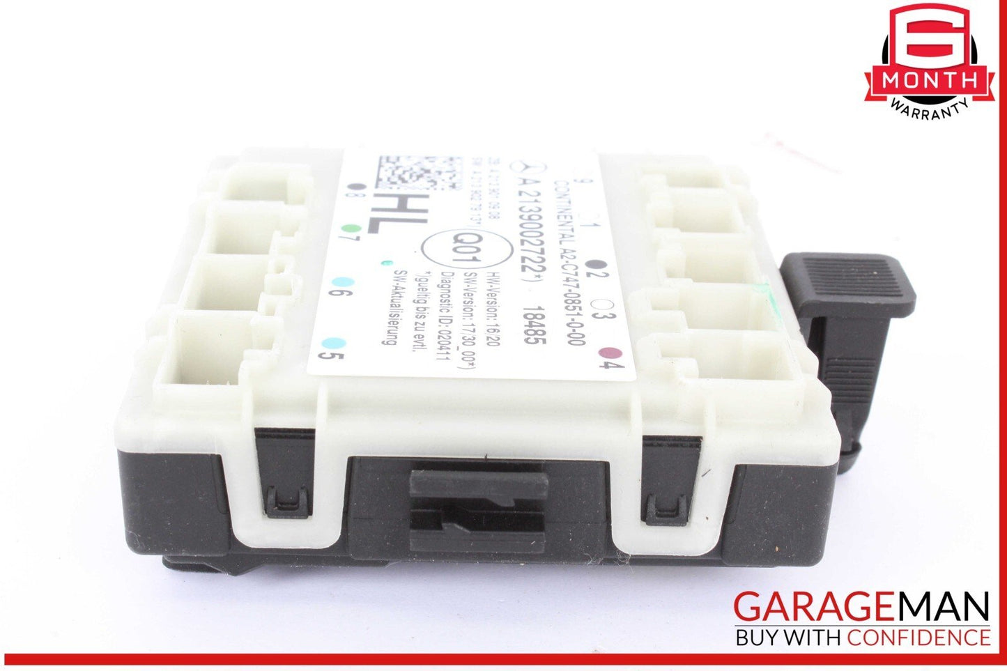 19-23 Mercedes W213 E300 C350 Rear Left Driver Side Door Control Module Unit OEM