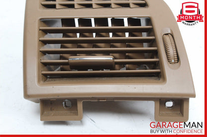 07-14 Mercedes S500 S550 CL550 Front Left Dash AC A/C Air Vent Trim Grill Brown