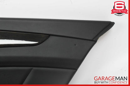 12-14 Mercedes W218 CLS550 Rear Right Passenger Side Interior Door Panel Black