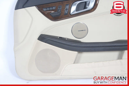 12-16 Mercedes R172 SLK250 Front Right Interior Door Trim Panel Cover Assy Beige