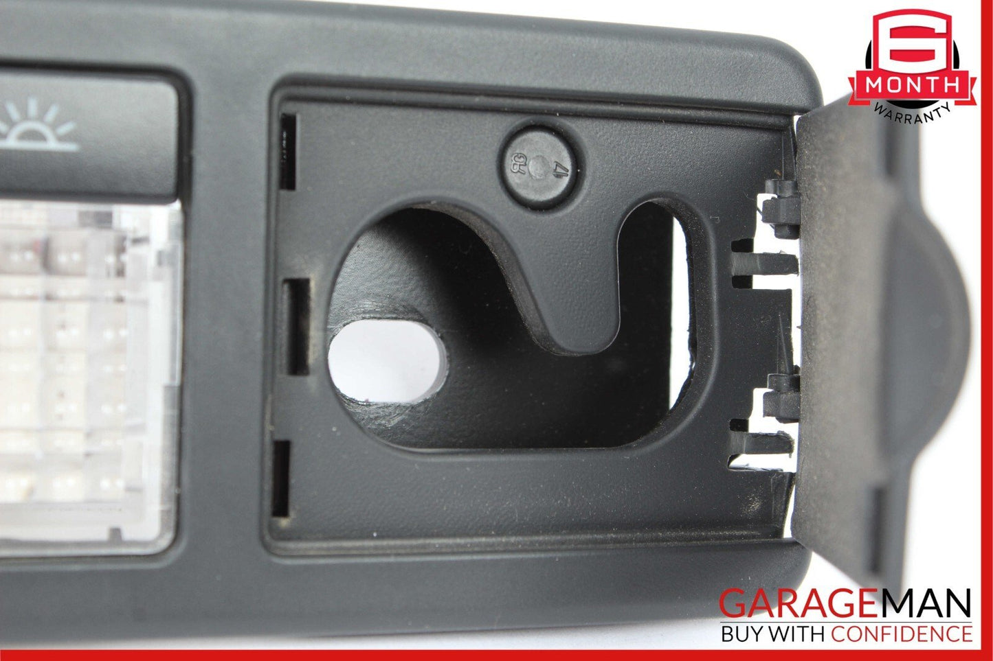 03-10 Porsche Cayenne 955 957 Rear Right Side Dome Light Reading Map Lamp Black