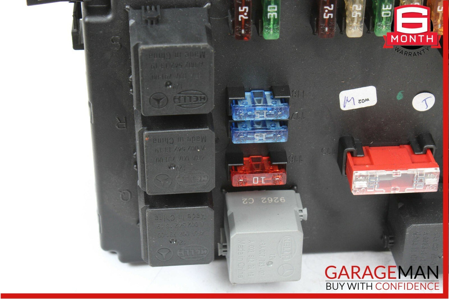 10-13 Mercedes W221 S400 S550 S63 AMG Rear Sam Fuse Relay Box Control Module OEM