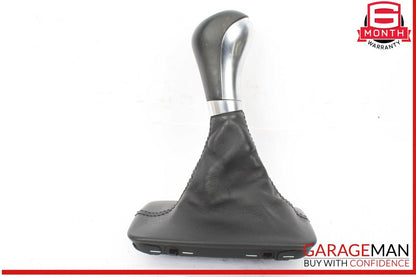 12-14 Mercedes W204 C250 C300 Floor Gear Shift Shifter Knob Boot Cover Black OEM