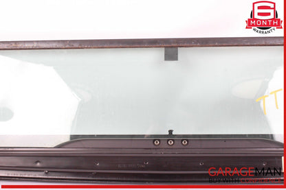 00-06 Audi TT Wind Deflector Rear Window Glass 43R000470 OEM