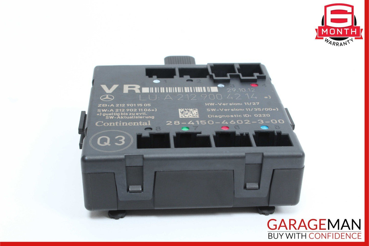 08-18 Mercedes W204 C250 CLS400 E400 Front Right Side Door Control Module