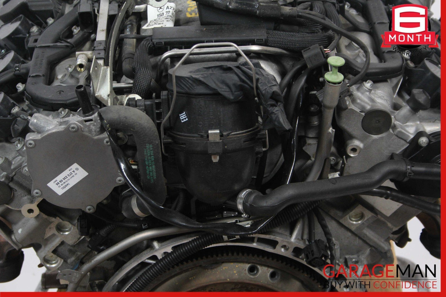 10-11 Mercedes W212 E350 4Matic AWD 3.5L V6 Engine Motor Block Assembly 149k