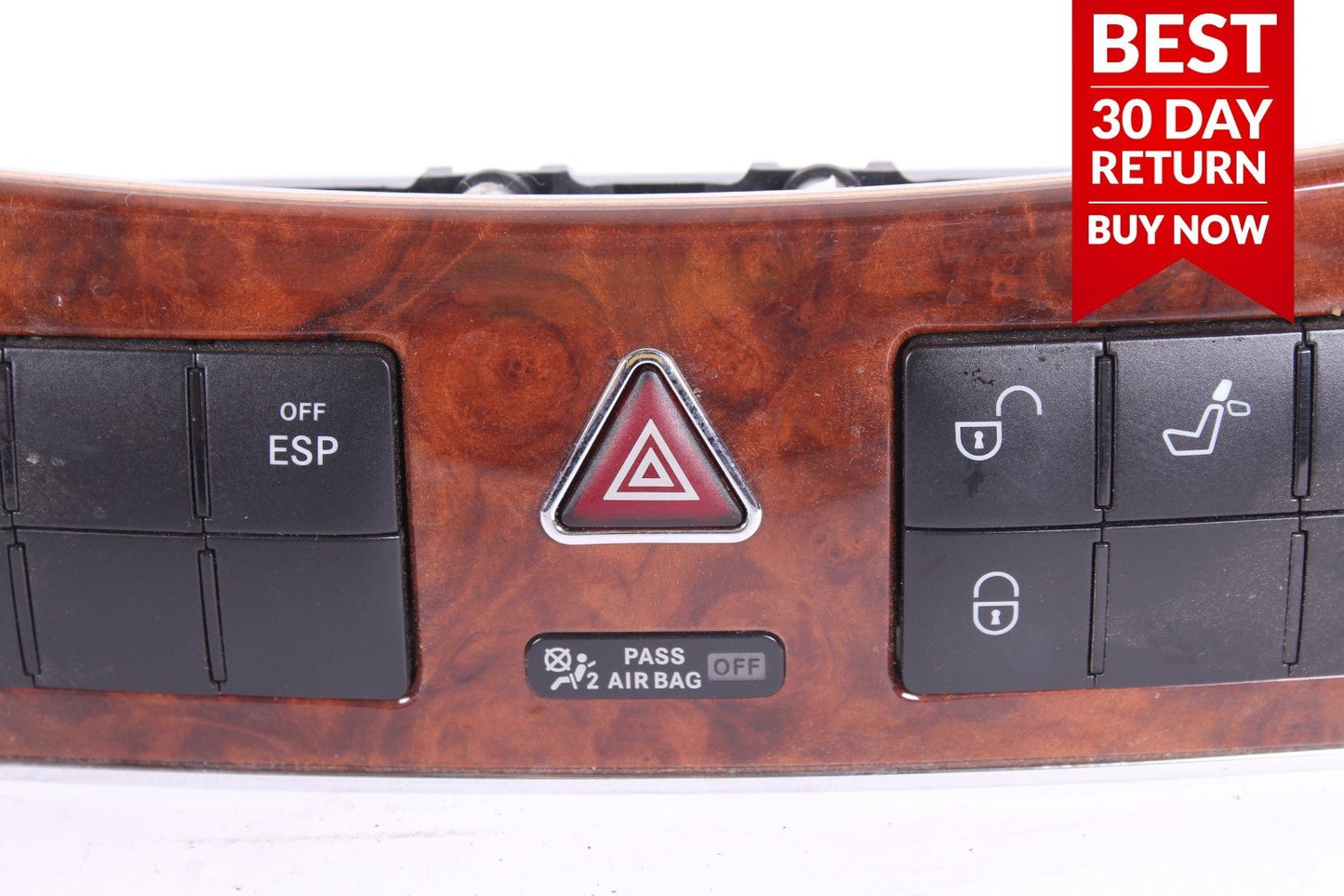 06-09 Mercedes W209 CLK350 Lock Heated Seat ESP Hazard Light Control Switch A81