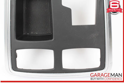 12-19 Mercedes X166 GL450 ML400 GLS550 Center Console Bezel Trim Black OEM