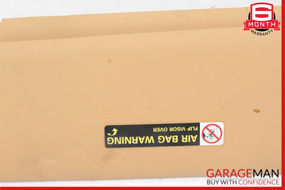 03-10 Porsche Cayenne S 955 957 Front Right Side Sunvisor Sun Visor Shade OEM