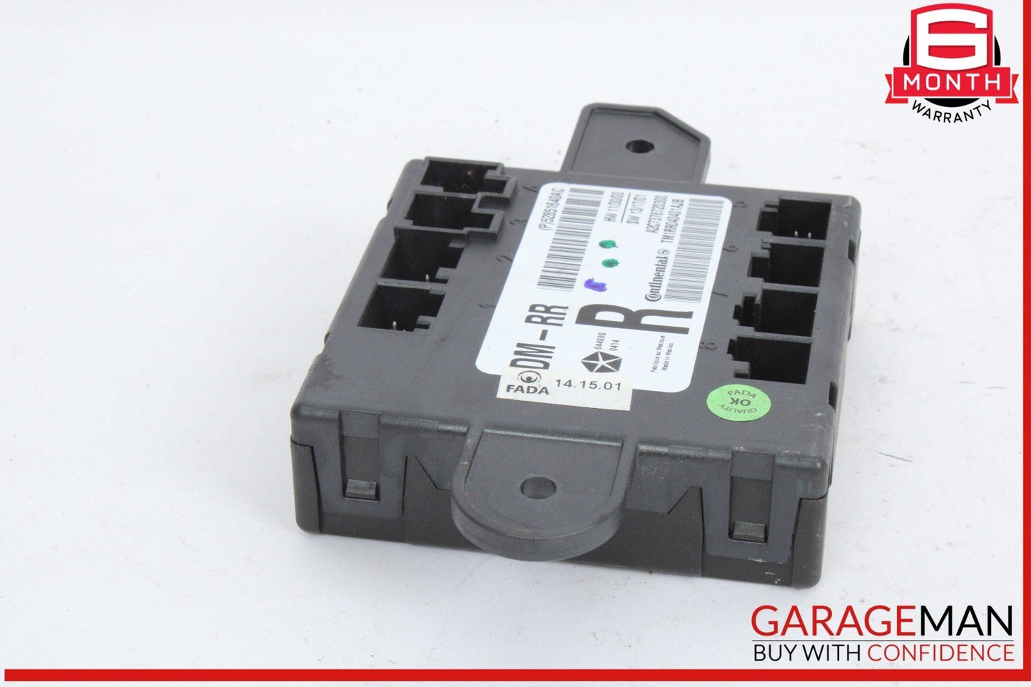 14-17 Maserati Quattroporte S Rear Right Passenger Side Door Control Module Unit